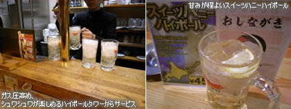 �K�X�����߁A�V�����V�������y���߂�n�C�{�[���^���[����T�[�r�X